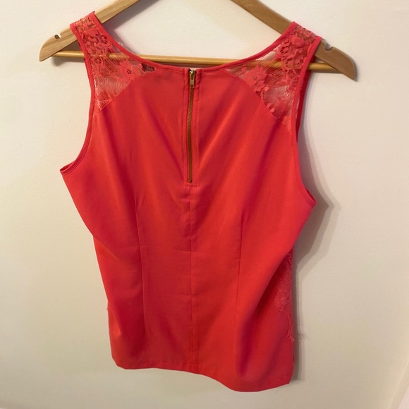 LE CHATEAU | Silky Lace Tank - Size M - Picture 2 of 5